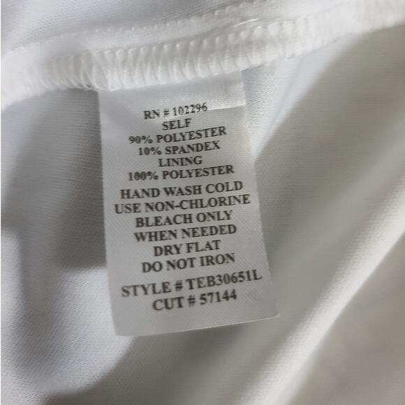 Connected floral blue , green dress sleeveless v neck sz 14W - Picture 10 of 10